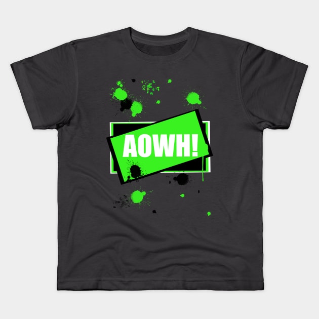 Aowh! Official Brand Kids T-Shirt by Sanders Sound & Picture